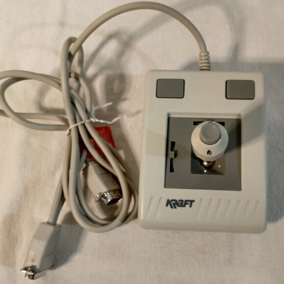 Vintage Kraft KC3 Joystick Apple & IBM PC Compatible Part # 820047 UNTESTED - Picture 2 of 10